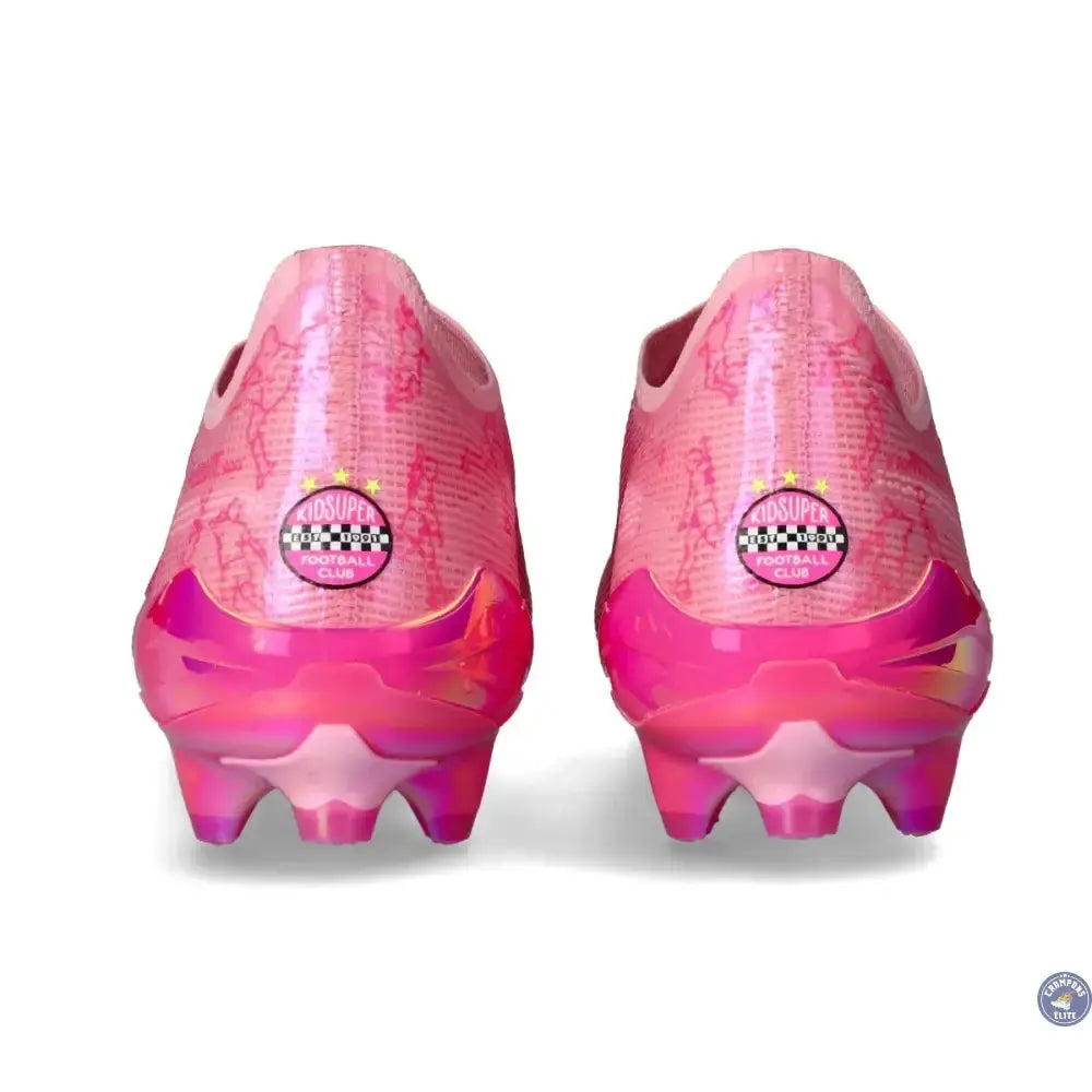 Image of ULTRA 5 ULTIMATE FG CLUB WORLD CUP X KIDSUPER PINK LILAC/FAST PINK/ROSE