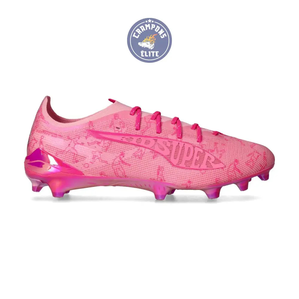 Image of ULTRA 5 ULTIMATE FG CLUB WORLD CUP X KIDSUPER PINK LILAC/FAST PINK/ROSE