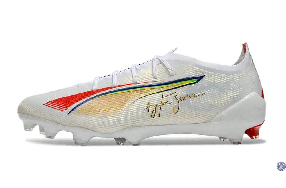Image of Ultra 5 Ultimate FG Senna - Blanc/Doré/Rouge ÉDITION LIMITÉE