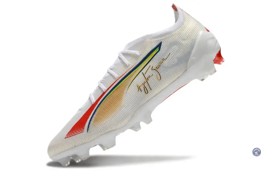 Image of Ultra 5 Ultimate FG Senna - Blanc/Doré/Rouge ÉDITION LIMITÉE