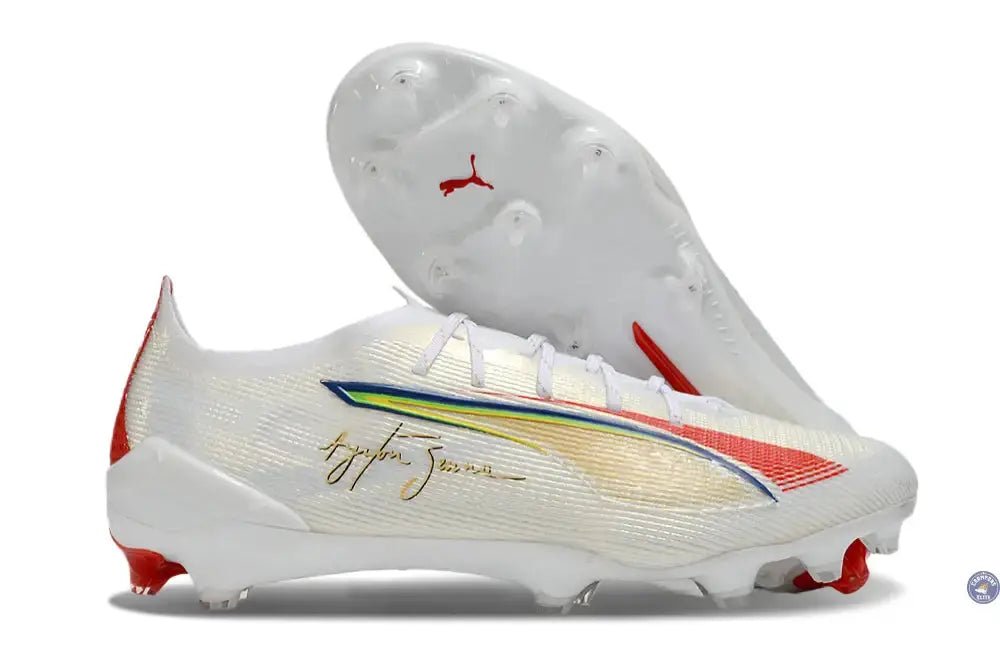 Image of Ultra 5 Ultimate FG Senna - Blanc/Doré/Rouge ÉDITION LIMITÉE