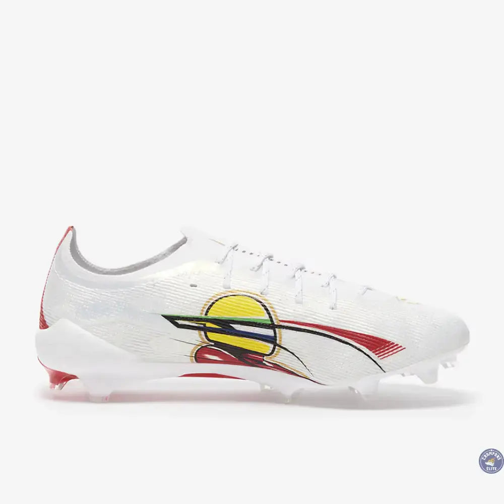 Ultra 5 Ultimate FG Senna - Blanc/Doré/Rouge ÉDITION LIMITÉE