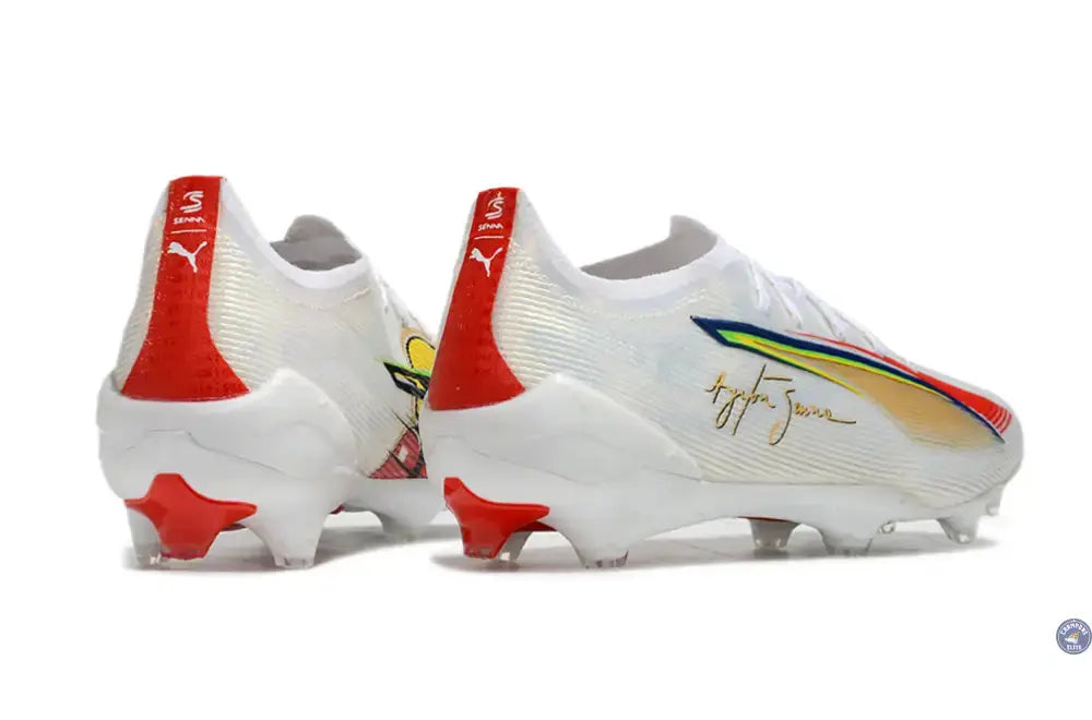 Image of Ultra 5 Ultimate FG Senna - Blanc/Doré/Rouge ÉDITION LIMITÉE