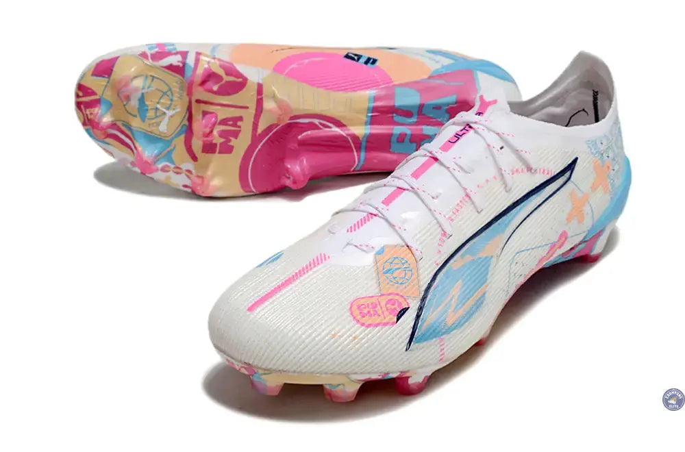 Image of Ultra 5 Ultimate FG Volume Up - Blanc/Bleu/Poison Pink/Orange