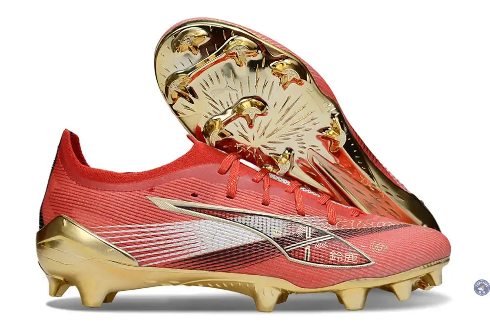 Image of ULTRA 5 ULTIMATE X JAPAN RACETRACK FG/AG - Rouge/Or