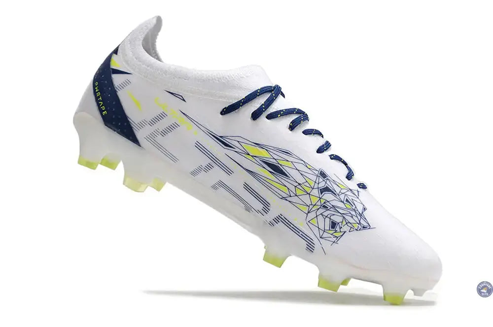 Image of Ultra Ultimate FG Christian Pulisic - Blanc/Jaune/Bleu ÉDITION LIMITÉE