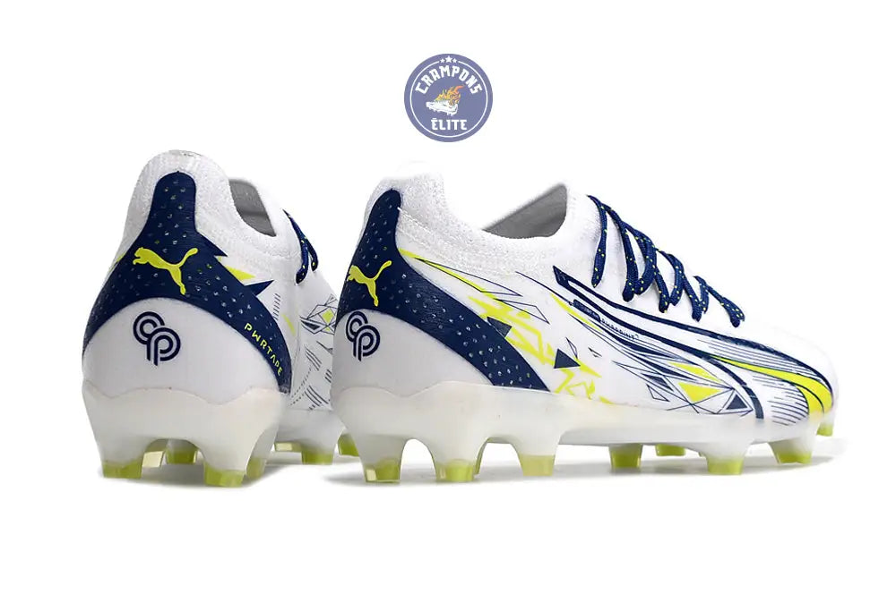 Image of Ultra Ultimate FG Christian Pulisic - Blanc/Jaune/Bleu ÉDITION LIMITÉE