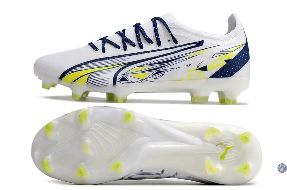 Ultra Ultimate FG Christian Pulisic - Blanc/Jaune/Bleu ÉDITION LIMITÉE