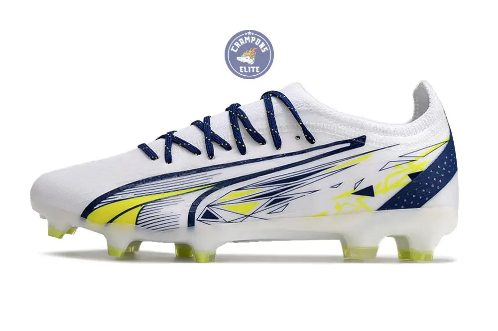 Image of Ultra Ultimate FG Christian Pulisic - Blanc/Jaune/Bleu ÉDITION LIMITÉE