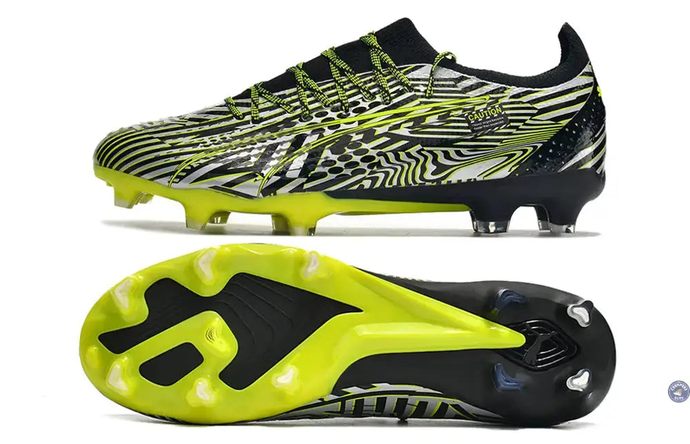 Image of Ultra Ultimate FG Dazzle - Noir/Blanc/Vert ÉDITION LIMITÉE