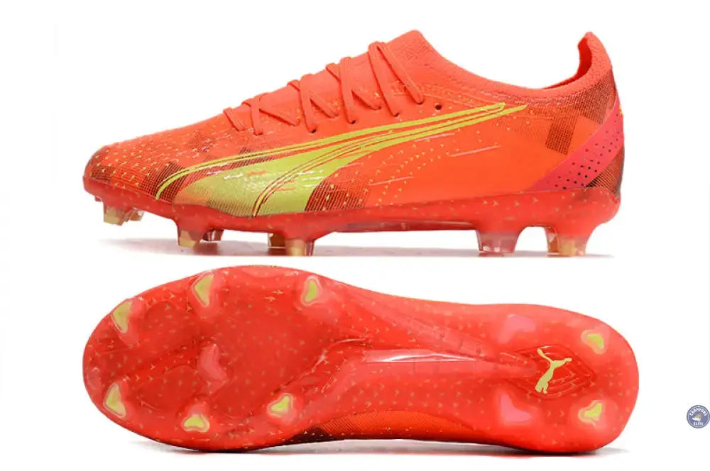 Ultra Ultimate FG Fearless - Rouge/Vert/Noir