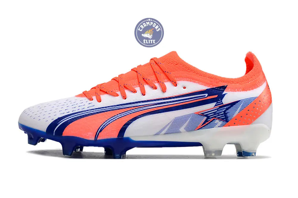 Image of Ultra Ultimate FG Firm Ground - Blanc/Bleu/Orange