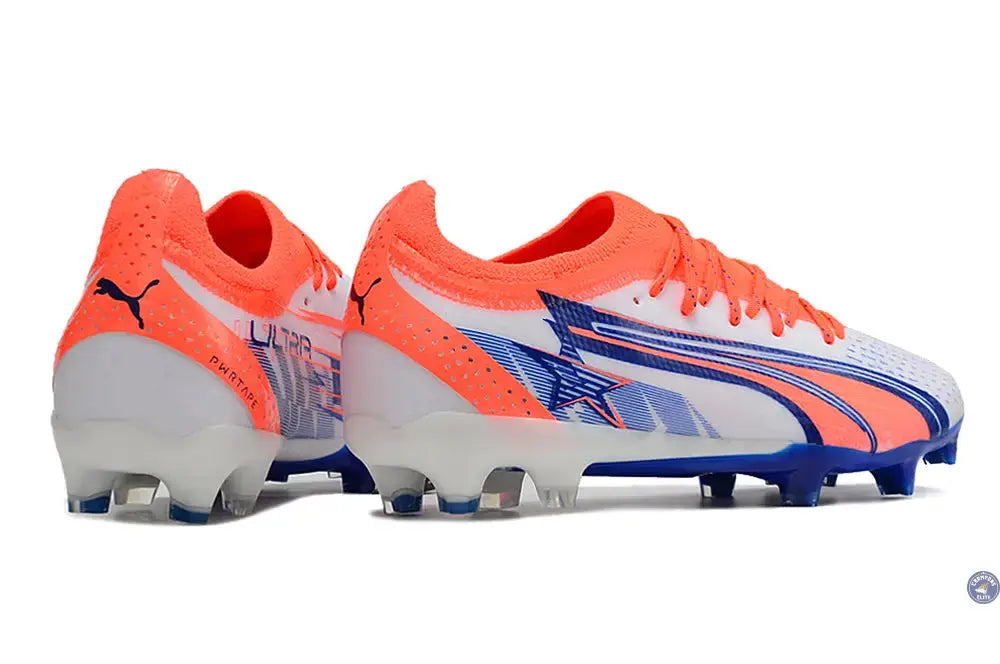 Image of Ultra Ultimate FG Firm Ground - Blanc/Bleu/Orange