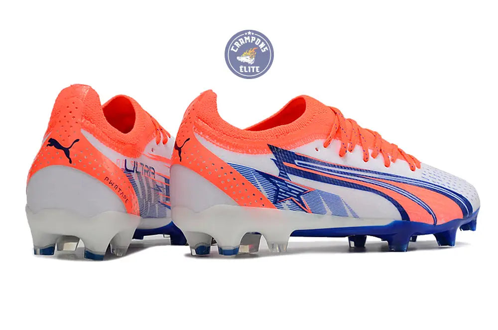 Image of Ultra Ultimate FG Firm Ground - Blanc/Bleu/Orange