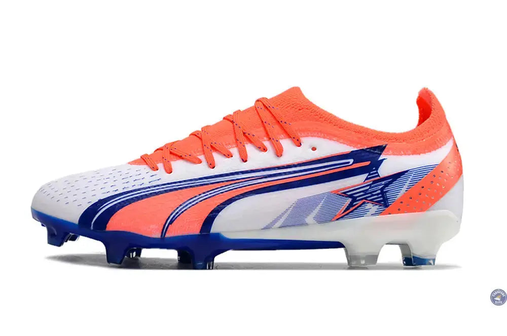 Image of Ultra Ultimate FG Firm Ground - Blanc/Bleu/Orange