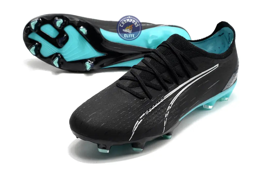 Ultra Ultimate Match FG Eclipse - Noir/Blanc/Turquoise