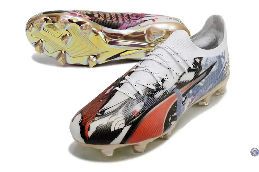 Image of Ultra Ultimate SE Legacy of Speed x PD25 FG - Blanc/Bleu/Rouge/Doré