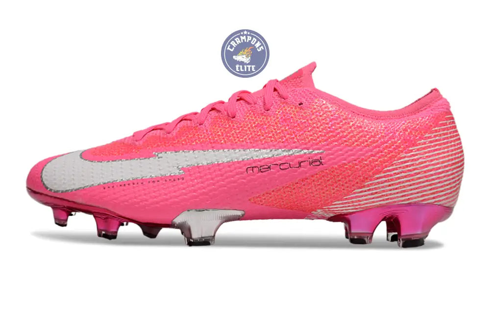 VAPOR 13 ELITE FG MBAPPÉ ROSA - ROSE/BLANC/ARGENT