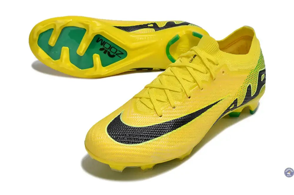 Vapor 15 Elite FG Brazil - Jaune/Vert