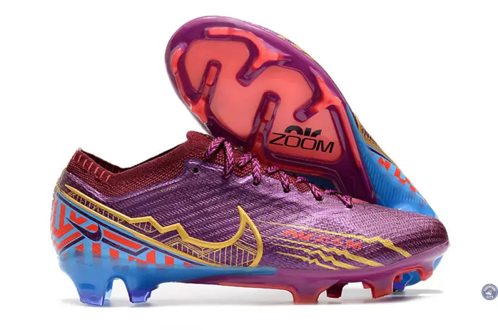 Image of Vapor 15 Elite FG Mbappé Personal Edition - Bordeaux/Doré