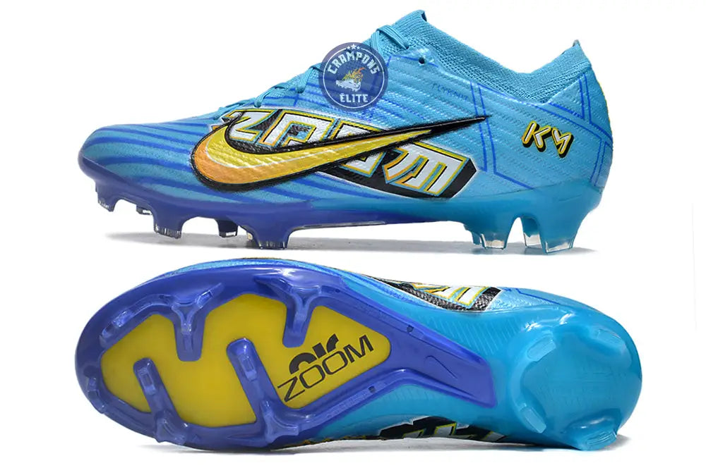 Image of Vapor 15 Elite FG ’Motivation Pack’ x Mbappe Bleu/Jaune