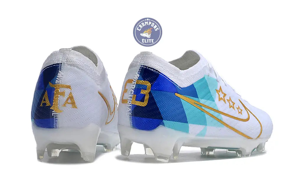 Image of Vapor 15 Elite FG x Enzo Fernandez Blanc/Bleu/Or