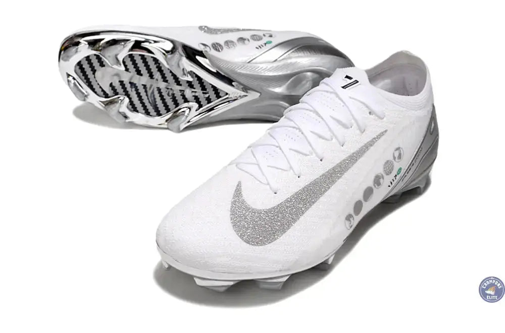 Image of Vapor 10 Vinicius Trophie The Best FG - Blanc/Argent