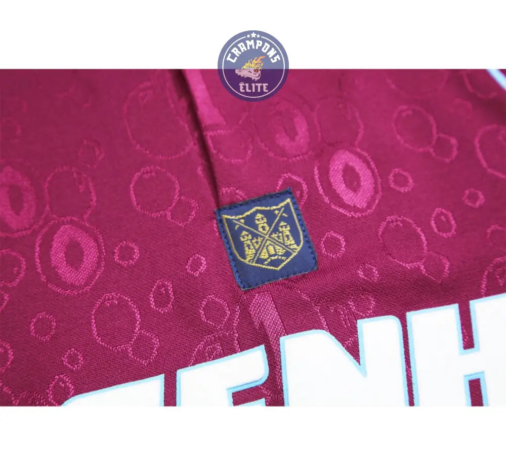 West Ham 1995/96 Domicile à manches longues