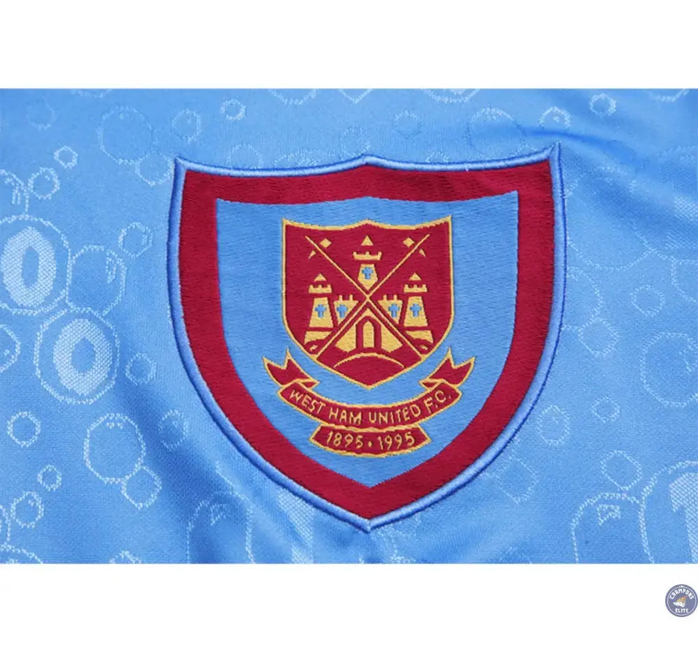 West Ham 1995/96 Extérieur à manches longues