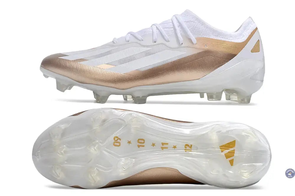 X Crazyfast.1 Messi El Ocho Elite FG - Blanc/OR