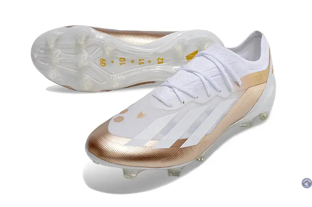 Image of X Crazyfast.1 Messi El Ocho Elite FG - Blanc/OR