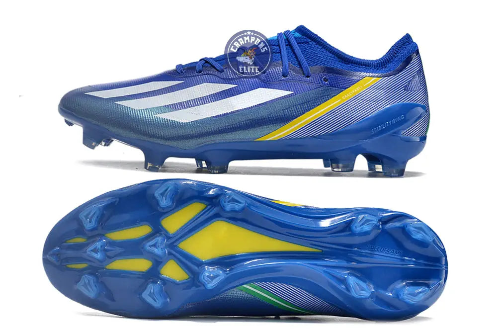 Image of X Crazyfast Elite FG - Bleu/Blanc/Jaune