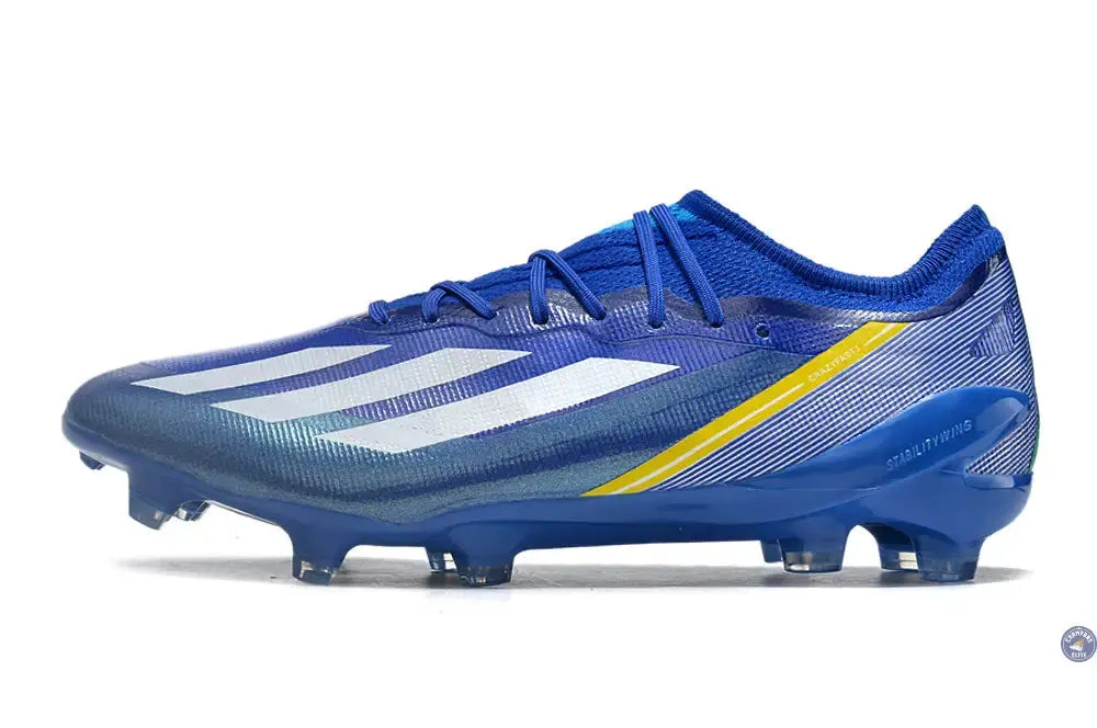 Image of X Crazyfast Elite FG - Bleu/Blanc/Jaune
