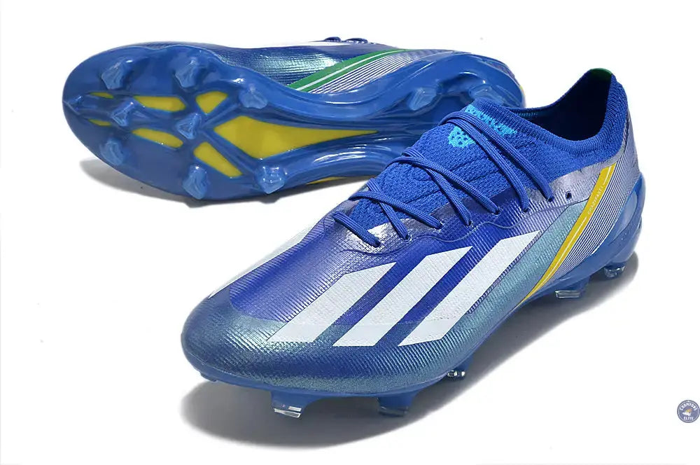 X Crazyfast Elite FG - Bleu/Blanc/Jaune