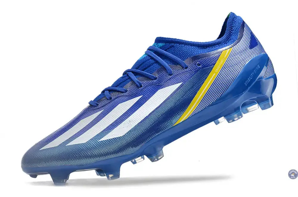 Image of X Crazyfast Elite FG - Bleu/Blanc/Jaune