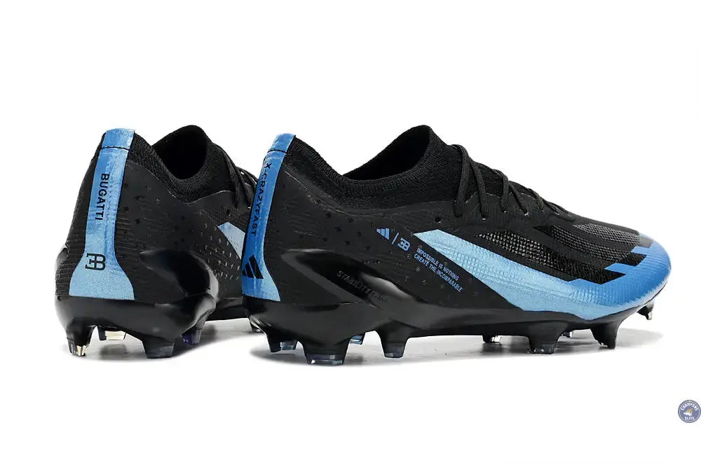 Image of X Crazyfast Elite FG x Bugatti - Noir/Bleu