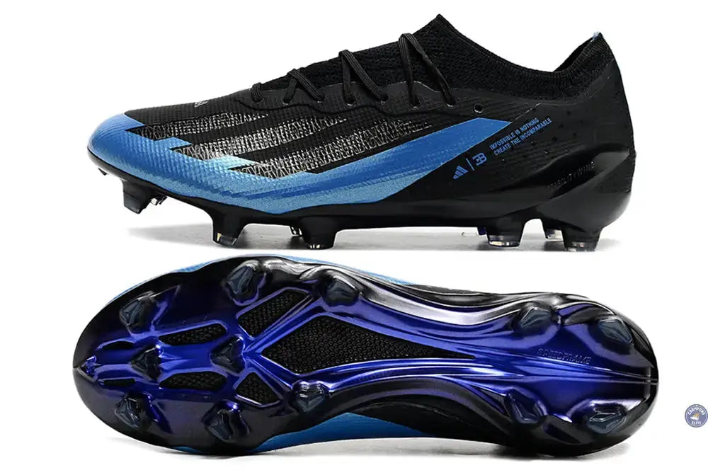 Image of X Crazyfast Elite FG x Bugatti - Noir/Bleu