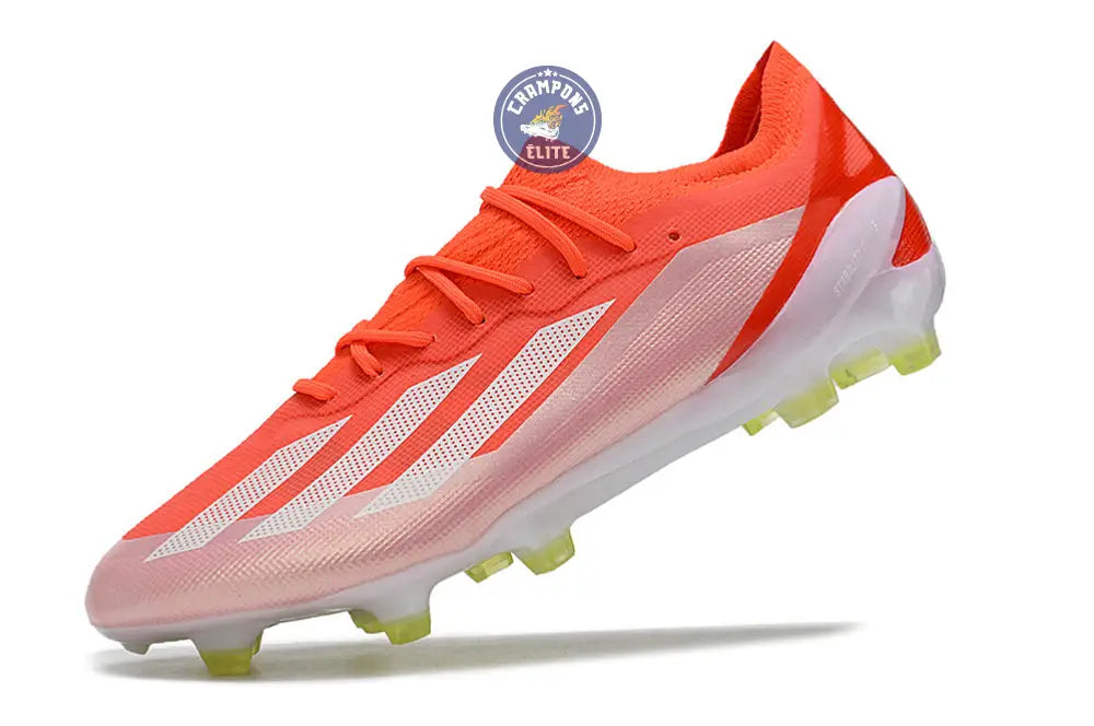 X Crazyfast Elite FG Energy Citrus - Rouge/Blanc/Jaune