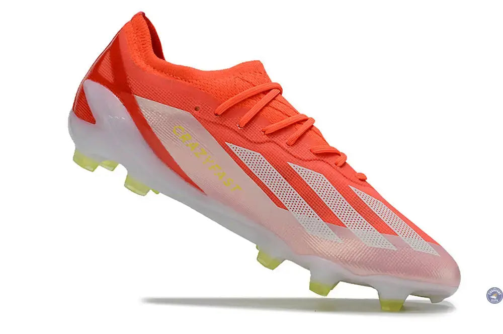 X Crazyfast Elite FG Energy Citrus - Rouge/Blanc/Jaune