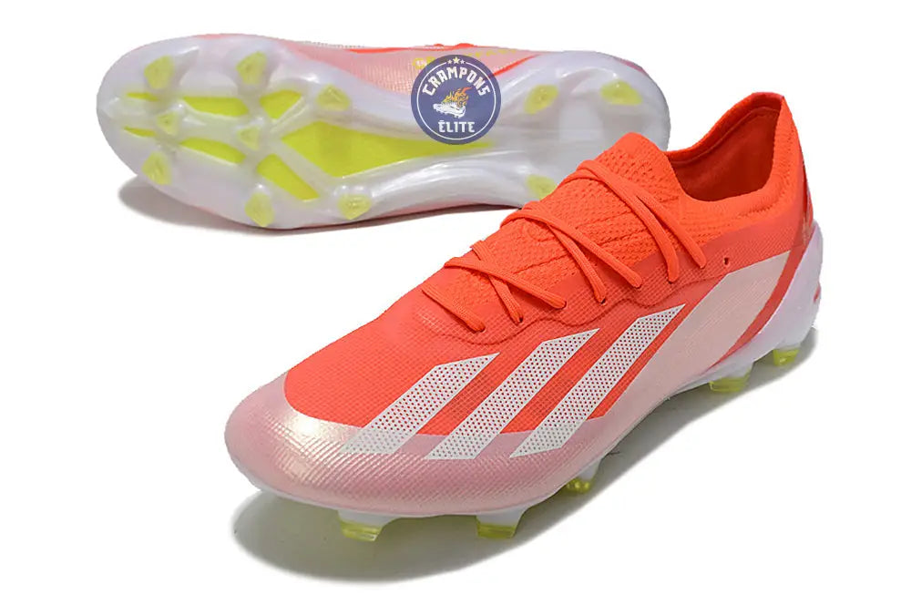 Image of X Crazyfast Elite FG Energy Citrus - Rouge/Blanc/Jaune
