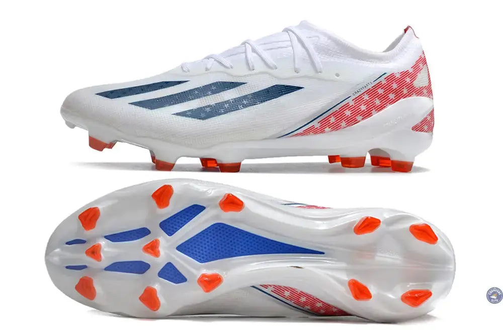 Image of X Crazyfast Elite FG - Etoile - Bleu/Blanc/Rouge
