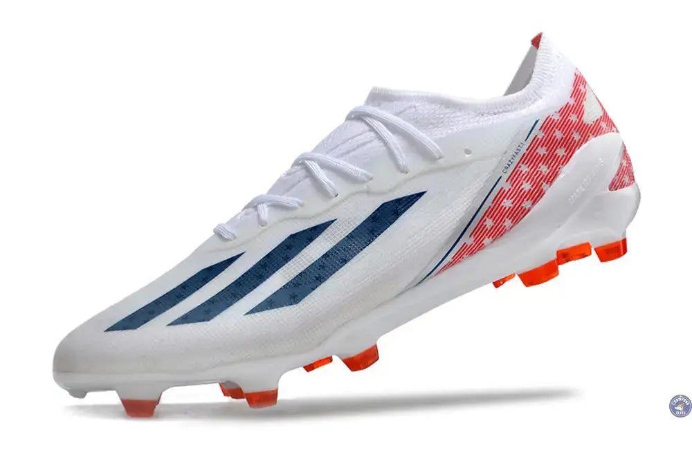 X Crazyfast Elite FG - Etoile - Bleu/Blanc/Rouge