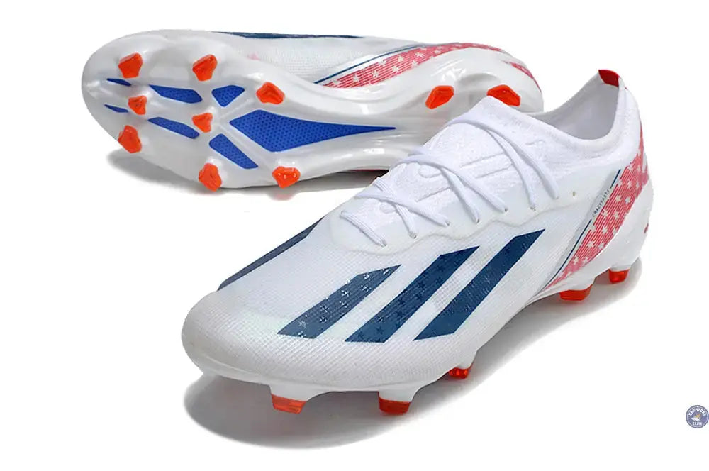 X Crazyfast Elite FG - Etoile - Bleu/Blanc/Rouge
