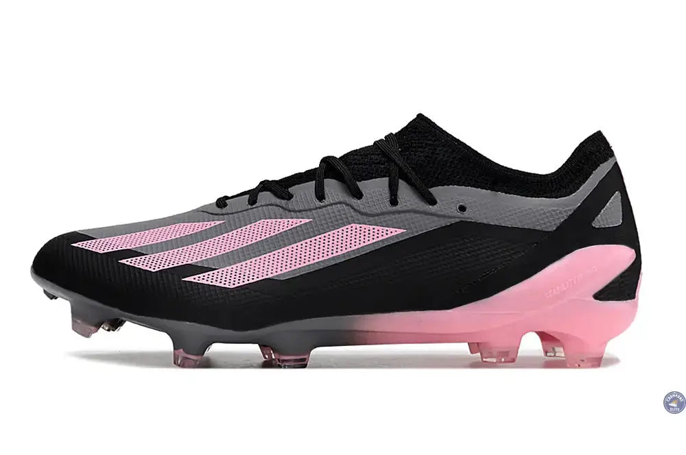 Image of X Crazyfast Elite FG Noir/Gris/Rose