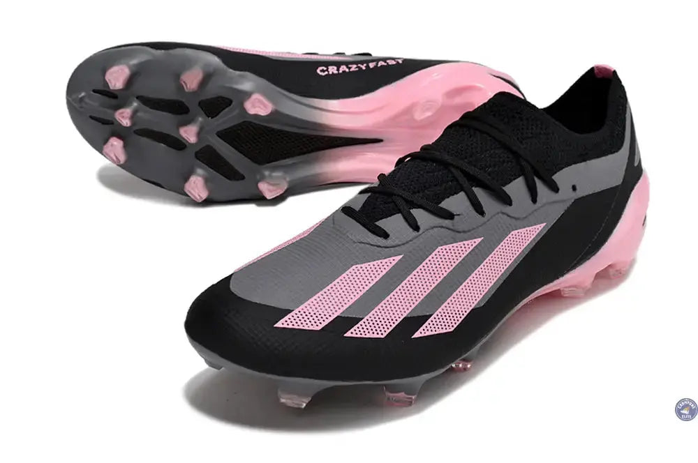 Image of X Crazyfast Elite FG Noir/Gris/Rose