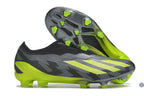 X Crazyfast Elite Laceless FG Crazycharged - Noir/Jaune/Gris ÉDITION LIMITÉE