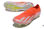 X Crazyfast Elite Laceless FG Energy Citrus - Rouge/Blanc/Jaune