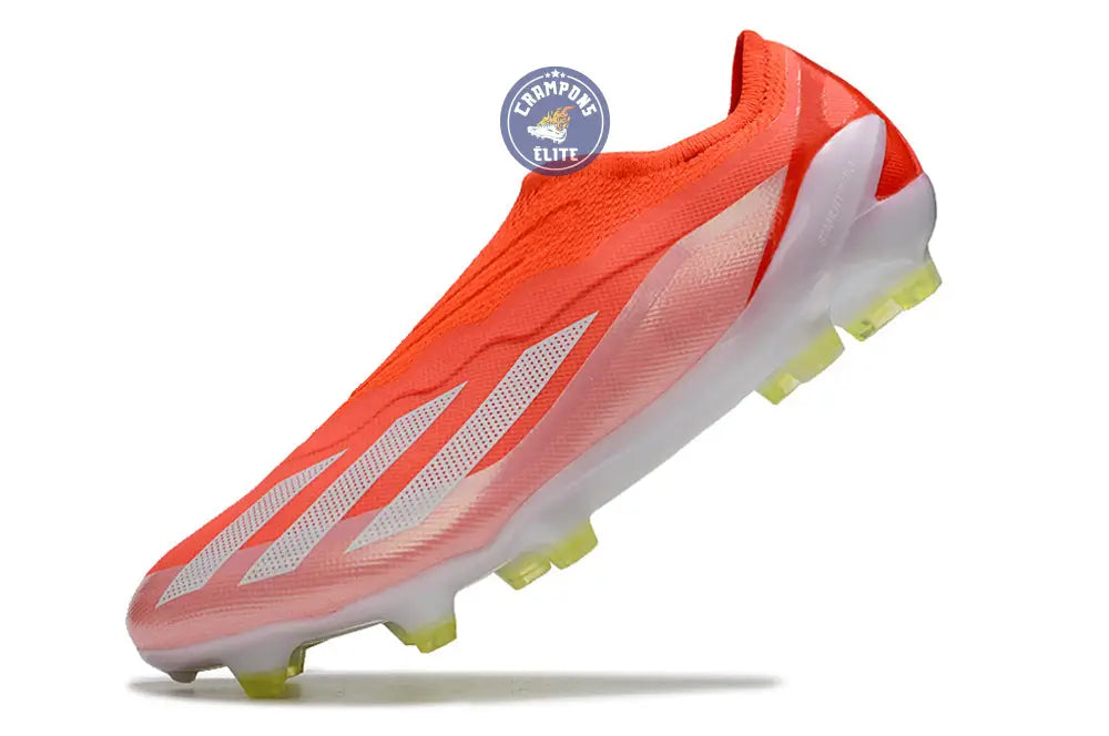 Image of X Crazyfast Elite Laceless FG Energy Citrus - Rouge/Blanc/Jaune