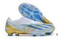 X Crazyfast Elite Laceless FG x Messi ’Las Estrellas’ - Blanc/Bleu/Or