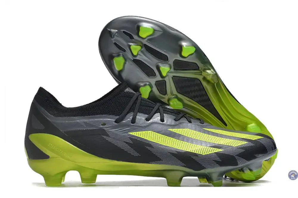 Image of X Crazyfast FG Crazycharged - Noir/Jaune/Gris ÉDITION LIMITÉE